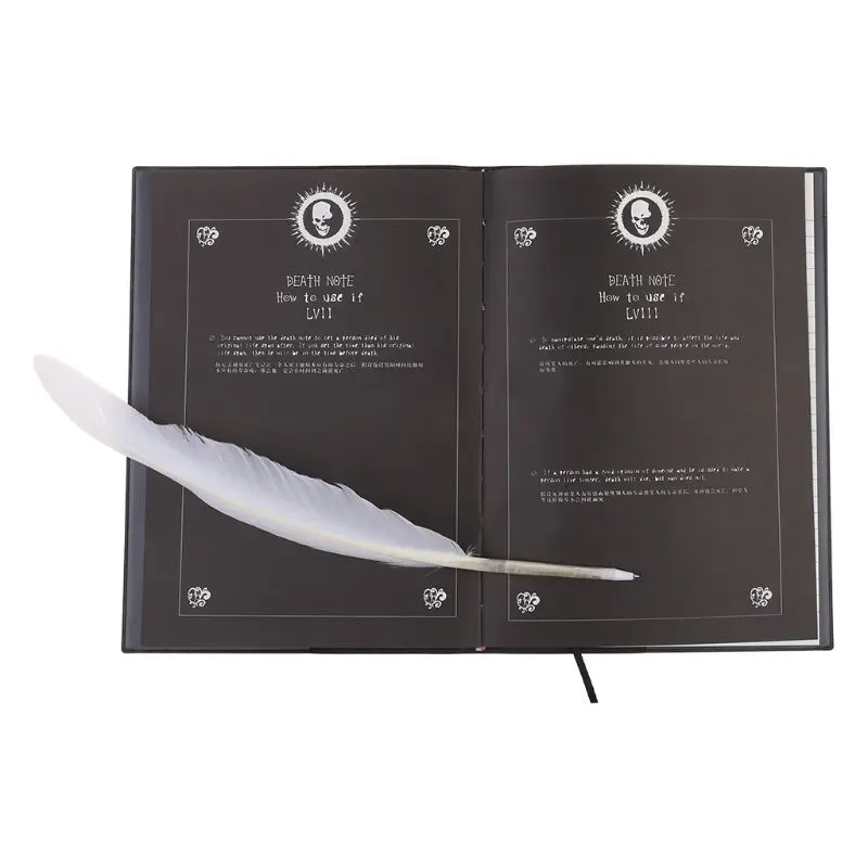 Новый коллекционный блокнот Death Note 2020 школьный большой журнал для письма с аниме