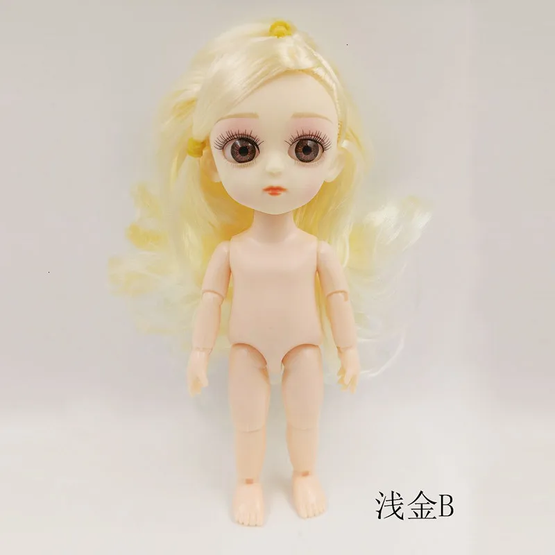 Новинка 13 подвижных шарнирных кукол 15 см 1/8 игрушки BJD Детская кукла голая модные