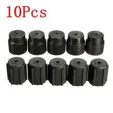 10 шт./компл. R134a 13 мм и 16 мм кондиционер услуги AC система зарядки порта крышки автомобиля зарядный порт AC системы шапки аксессуары