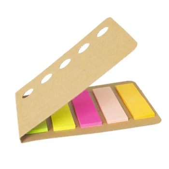 

Lot 10pcs Color Sticky Notes pocket Memo Sticker Self-Adhesive Post-it Personalized Stick Flags Logo Custom Gift Label Bookmark