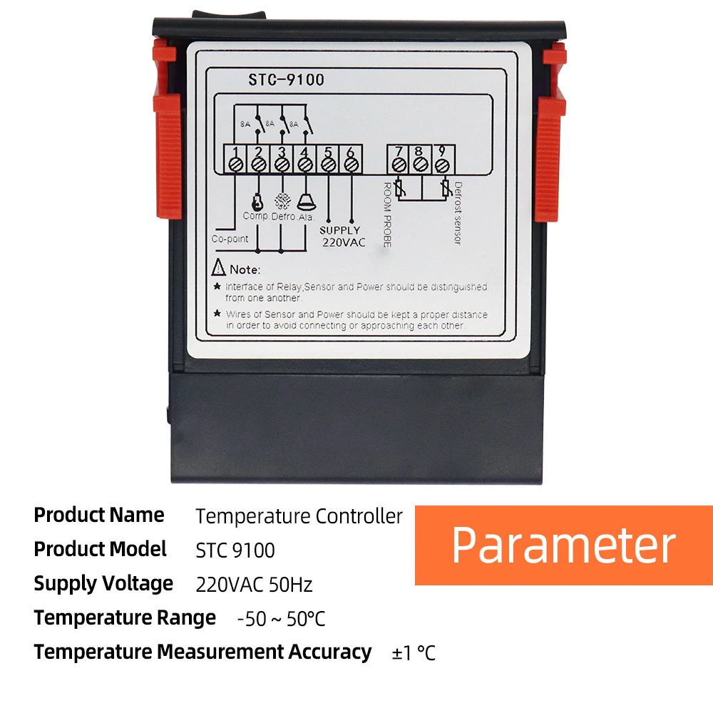cold storage controller parameters