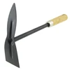 GTBL Wooden Handle Metal Hand Garden Tool Digging Hoe,black 1