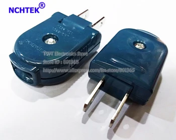 

NCHTEK 10A 250V US Japan 2Pin Male Rotation AC Power Conversion Plug Adapter/Free Shipping/20PCS