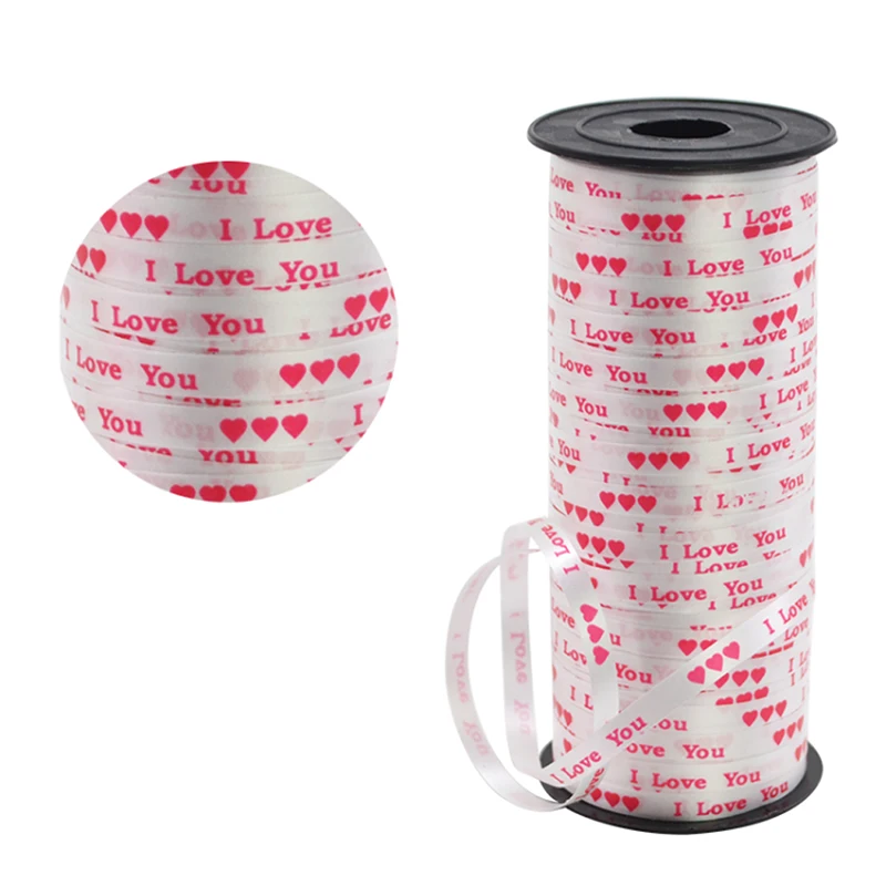 100 ярдов стримеры DIY коробки для конфет Лазерная Лента для воздушных шаров подарочная упаковка аксессуары для свадьбы День рождения украшение дома