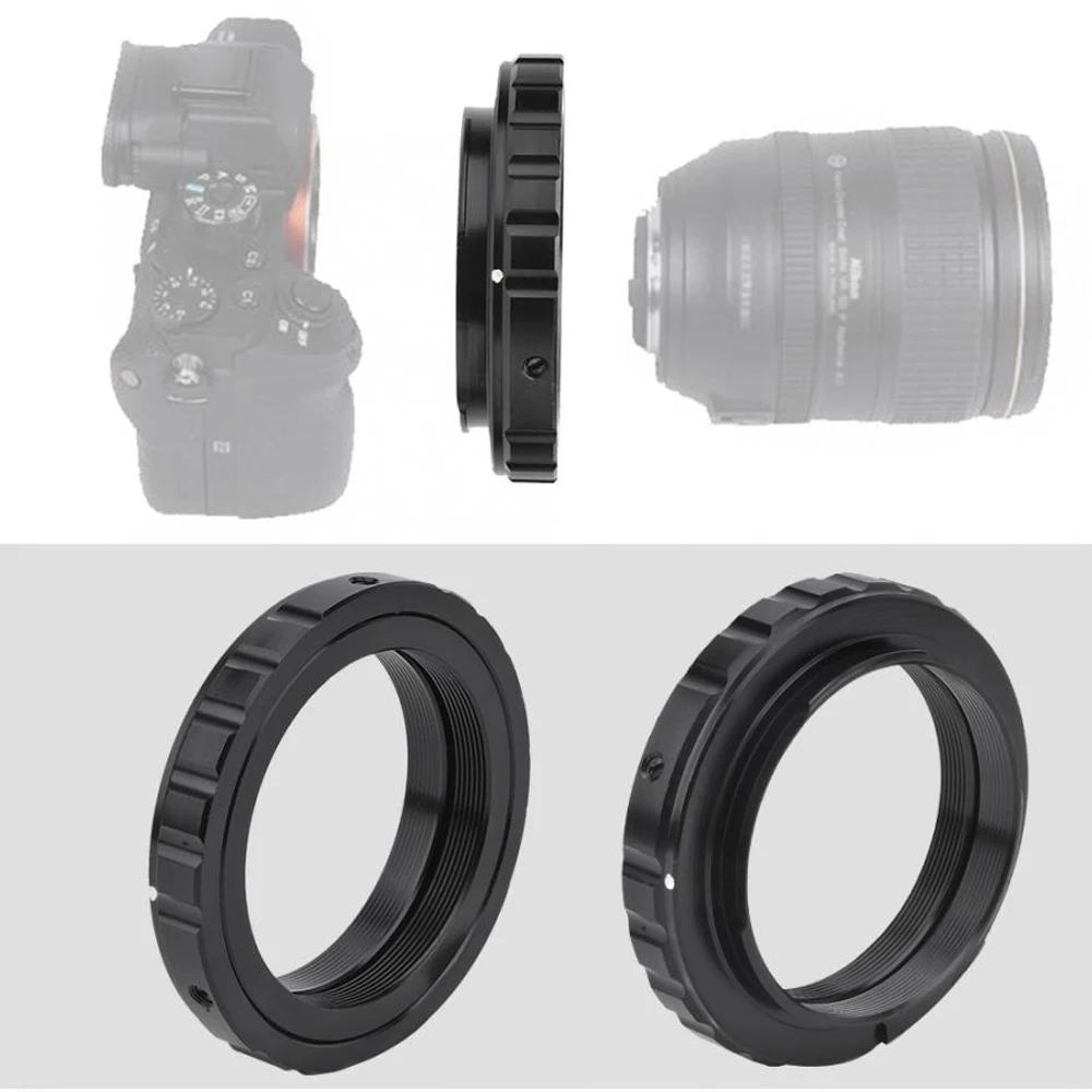 T2 металлический адаптер 1 25 дюйма для объективов Canon Nikon Sony Nex и телескопических камер астрономических
