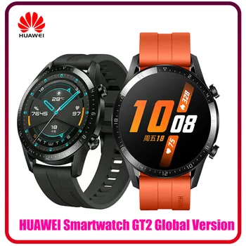 

Huawei Smartwatch GT2 Watch Blood Oxygen 14 Days Battery 450mAh 5ATM Waterproof Bluetooth Sport GPS Heart Rate Monitor Fit Smart