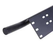 Держатель номерного знака переднего бампера, кронштейн для внедорожника, светодиодный светильник, Модифицированная подставка для номерного знака A6HE