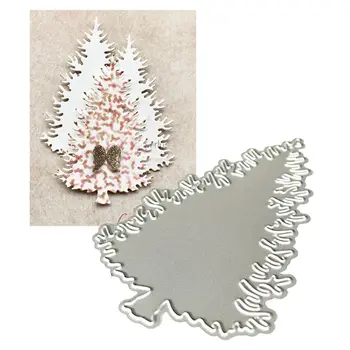 

Christmas Xmas Tree Metal Cutting Dies Stencil Scrapbooking DIY Album Stamp Card