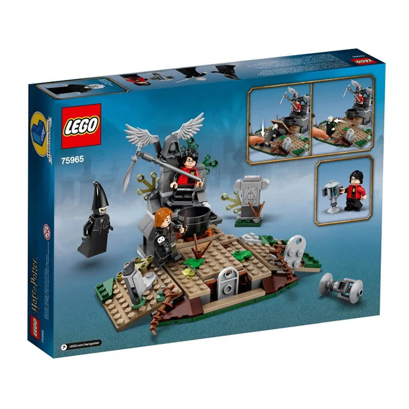 

August New Products LEGO Harry PROTONIC Series 75965 Voldemort's Rebirth Children Building Blocks Toy Lovers' Day