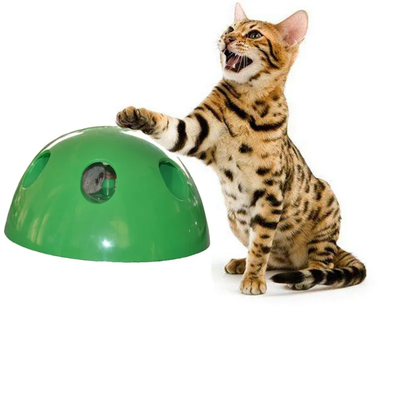 

Automatic Mouse Toy Interactive Automatic Pet Toy For Cats, Pounce Teaser Training Electric Amusement Mouse Toy For Kitty