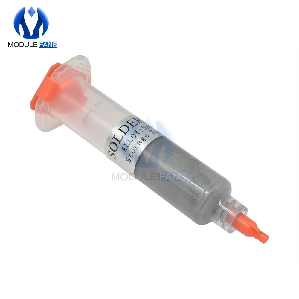 

30g Sn63/Pb37 Solder Paste Flux 25-45um Syringe to Mobile Phone Repair Computer Soldering Paste Welding Tool 30g