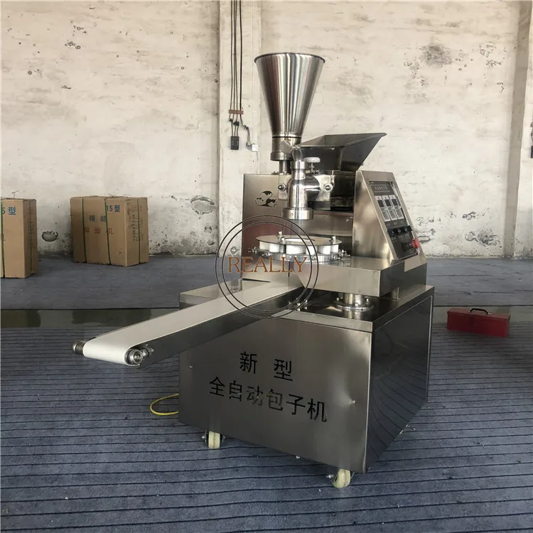 US $1.985.00 Commercial Steamed Stuffed Bun Making Machine Momo Baozi Maker