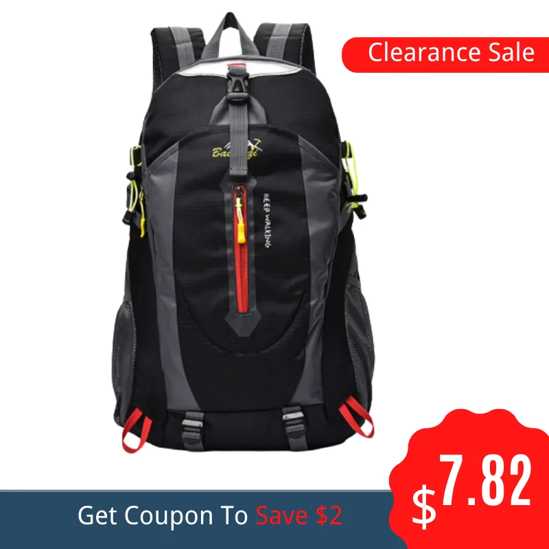 

40L Climbing Bag Backpack Men Bicycle Ultralight Travel Backpack Riding Hiking Backpacks Waterproof Portable Sports Bags wholse