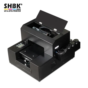 

SHBK A4 Flatbed Printer for Print T shirt Digital DTG Printer for textile t shirt printing machine with textile ink