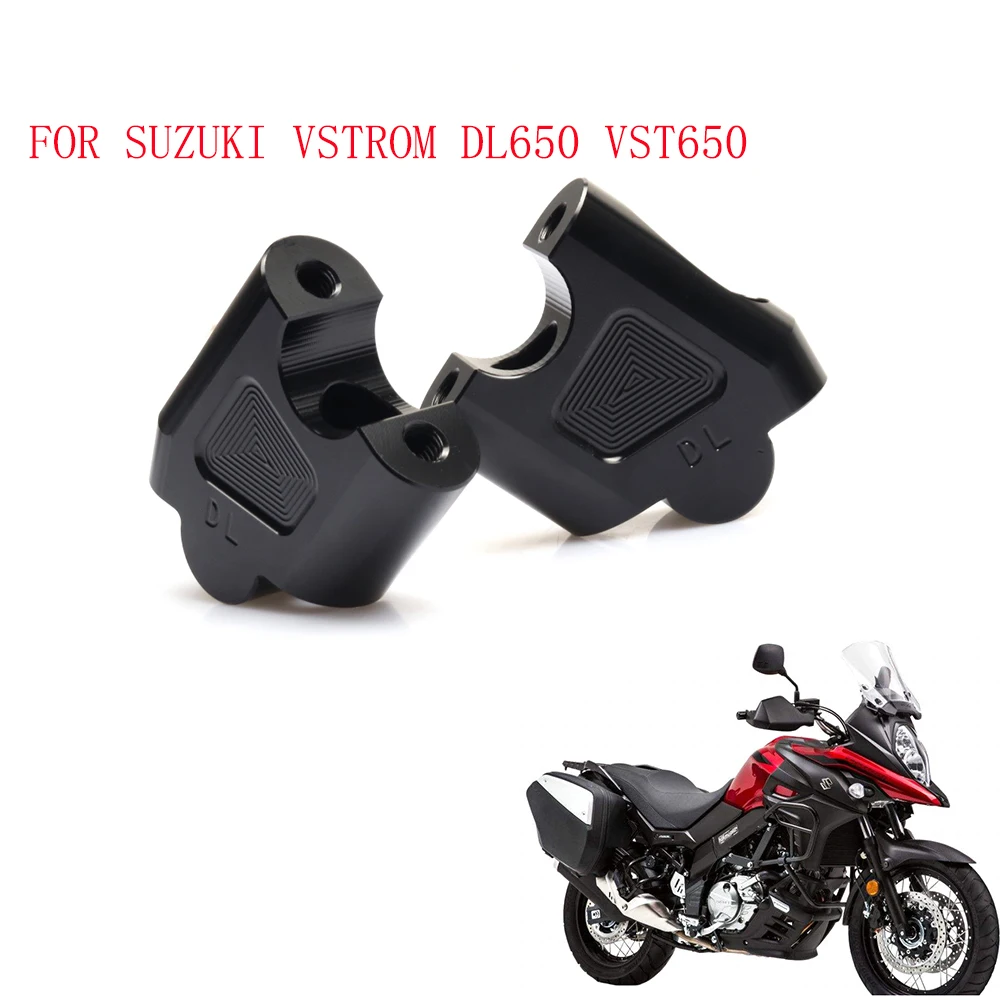 For SUZUKI DL650 V-STROM 650 VSTROM DL V STROM Motorcycle CNC Handlebar Riser up Clamp Mount Taper Kit | Автомобили и мотоциклы