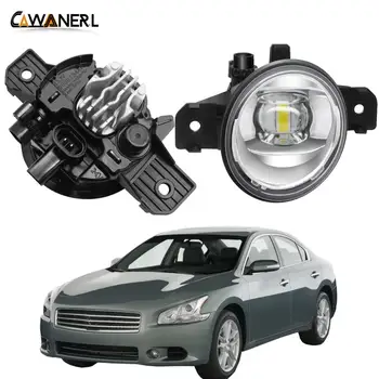 

Fog Light Assembly H11 Car Driver + Passenger Side LED Lens Fog Lamp Daytime Running Light 30W 12V For Nissan Maxima 2009-2015