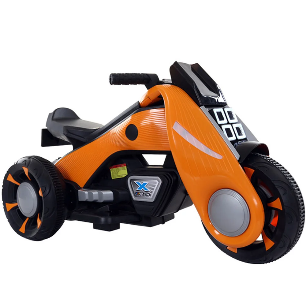 Orange Детский Электрический мотоцикл автомобиль Детский автомобиль - Цвет: Orange