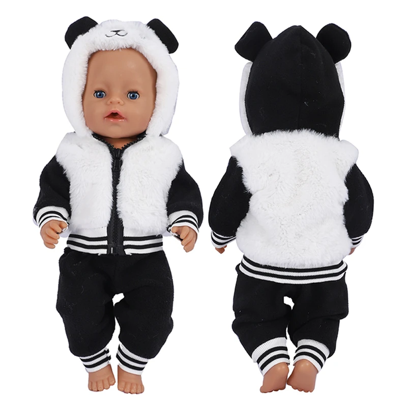 18 Inch Doll Clothes Leopard Print 43 cm Baby Born Clothes American Girl Doll Clothes OG Dolls Dollhouse Accessories Girl Gift 5