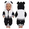 18 Inch Doll Clothes Leopard Print 43 cm Baby Born Clothes American Girl Doll Clothes OG Dolls Dollhouse Accessories Girl Gift 5