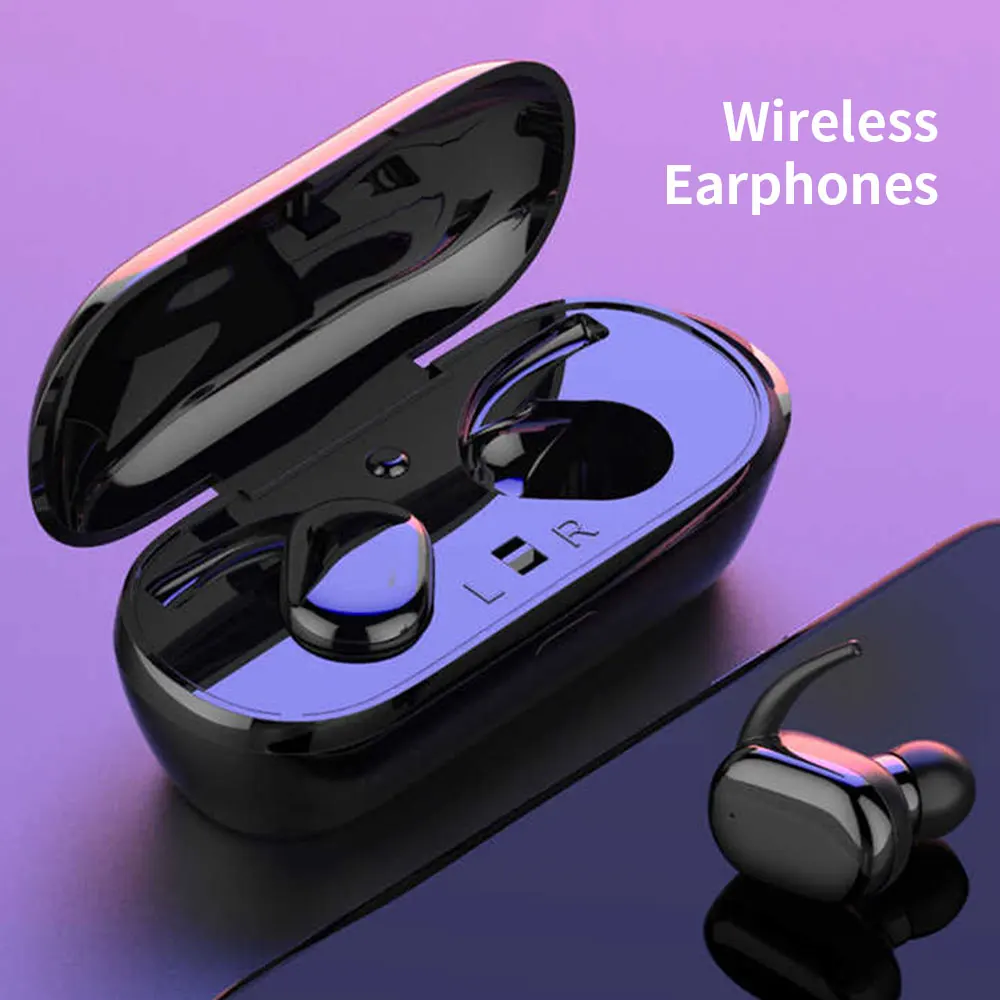 Willkey Y30 наушники вкладыши TWS с Touch Bluetooth 5 0 Беспроводной 4D стерео Шум шумоподавления