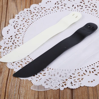 

Disposable Thicken Plastic Cake Knives Children Birthday Party Cake Cutter Wedding Baby Shower Tableware Event Cutlery