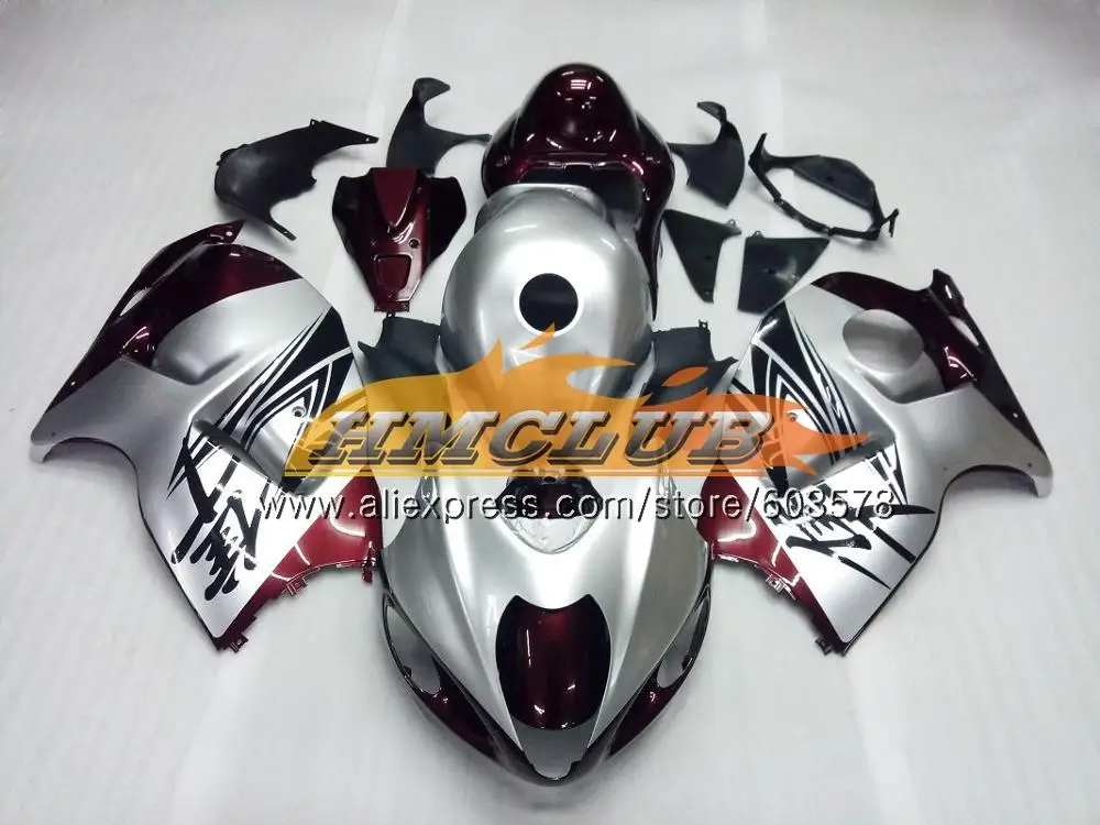 GSXR 1300 для SUZUKI Hayabusa GSXR1300 96 97 98 99 00 01 глянцевый черный 21CL. 55 GSX R1300 1996 1997 1998 1999 2000 2001 обтекатель - Цвет: No. 22