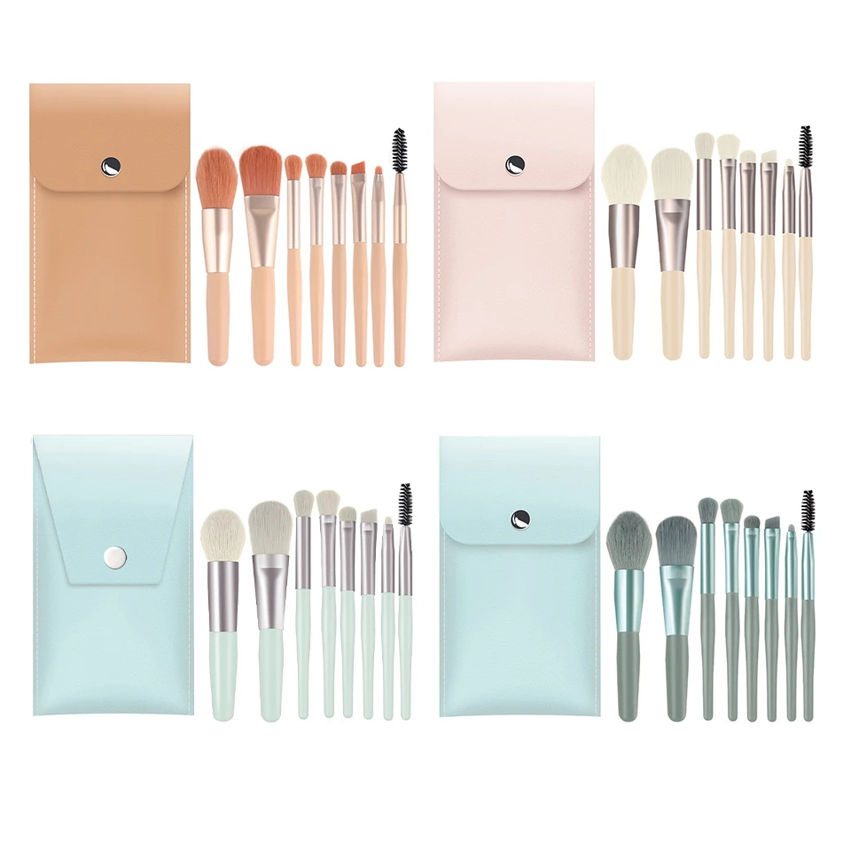 Makeup Brushes Cosmetic Powder Foundation Eye Shadow Brushes Plastic Handle Synthetic Soft Brush Makeup Tool 5/7/8/15/20pcs makeup brush set makeup brush makeup tool set makeup tool