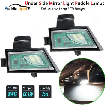 

1 Pair Error Free LED Side Mirror Puddle Light For VW GOLF 7 VII MK7 high power 5730 SMD LED puddle light assembly Auto Lighting