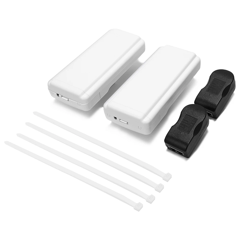 Kit Ponte Wifi sem Fio para Acesso ao ar Livre Transmissor de Longo Alcance Transmissor Cpe Antena 14dbi Suporta 2.5km 5.8g 450mbps Pcs