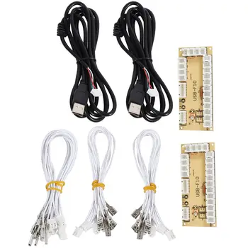 

2PCS Arcade Game Controller USB Free Drive Joystick Control Chip for KOF Street Fighter DIY Arcade Game Kit Parts