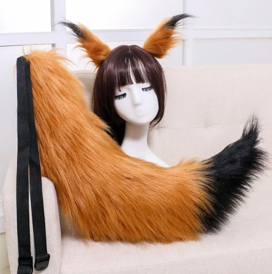 Cosplay&ware Sexy Woman Lovely Lolita Cat Fox Headband Tail Headdress Plush Ears Anime Cosplay Props -Zentai shop online H1a281e4917ec411dbbab7bed088360b6t.jpg