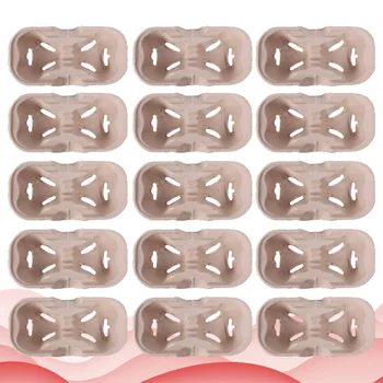 

20PCS Disposable Coffee Cup Tray Takeout Drink Paper Holder for Home Mall Cafe Store