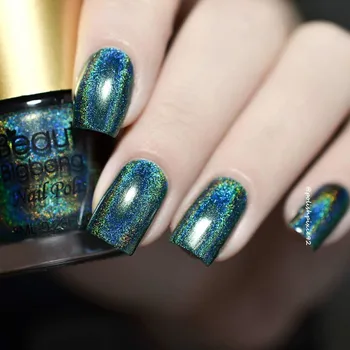 

BEAUTYBIGBANG 12 Colors 8ml Holographic Holo Glitter Nail Polish Hologram Effect Varnish For Nails