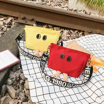 

New Women Bag Canvas Messenger Shoulder Bags For Lady Tote Purse Ladies Hot Hobo Bag Lovely Travel Crossbody Bag