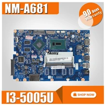 5B20K25385 для lenovo 100-15IBD CG410/CG510 NM-A681 материнская плата для ноутбука с SR27G I3-5005U cpu 920M 1GB GPU