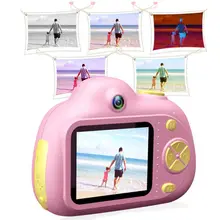Kids Camera Toys Gifts For 4~8 Years Old Girls Shockproof Toddler Camera& Camcorder With Soft Silicone Shell For Outdoor Play