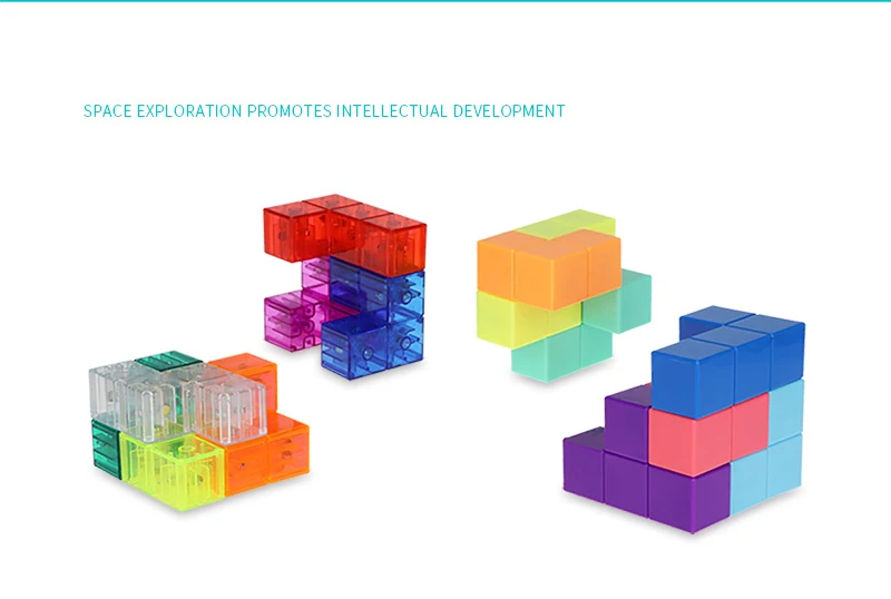 Магнитные кубики, магнитные кубики, игрушки 3x3x3, кубики, Обучающие игрушки, различные формы, кубики для Рубика, праздничные подарки для детей, игры