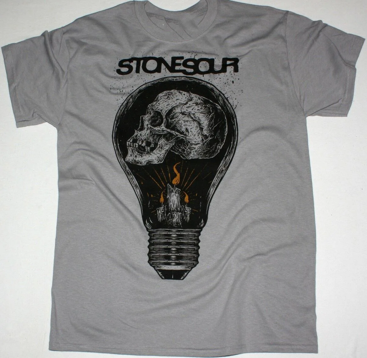 Трамп уличная Stone Sour LIGHTRBULB Metelrw Slipnot KPRN Новое светло-серый футболка Фейеноорд в