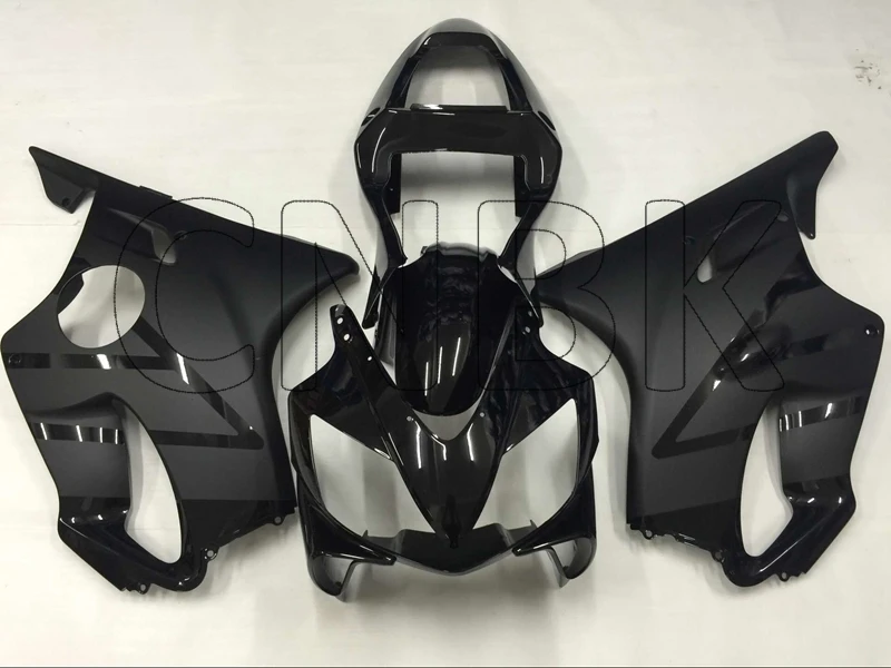 INJECTION mold Для CBR F4i 2003 комплекты обтекателей для Honda Cbr600 01 материя черный кузов CBR600F4i 2001-2003 Пластиковые обтекатели - Цвет: INJECTION mold