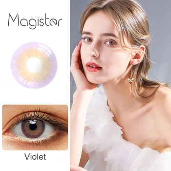 

2pcs/pair Eye Contacts With Color Yearly Colored Contacts Soft Contact Lenses For Cosmetic