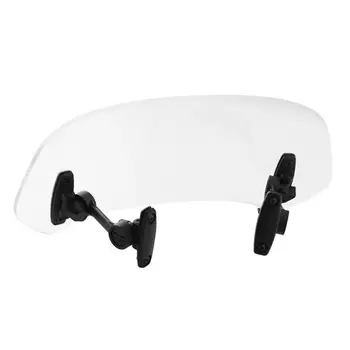 

Adjustable Motorbike Clear Lens Extension Clip On Windshield Spoiler Motorcycle L9BC