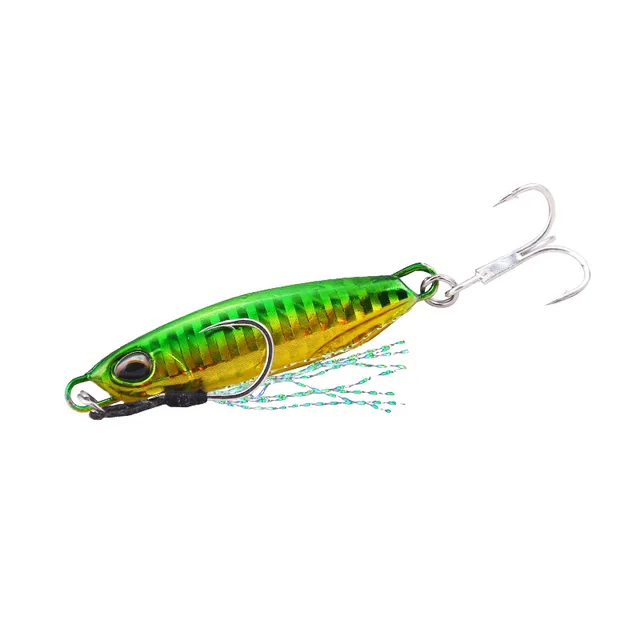 Metal Sequins Fishing Lure 16g/32g 50mm/65mm Crankbait Jig Shads Spoon Artificial Baits Wobbler Rotating Bait Sea Lures Pesca JL-85-7