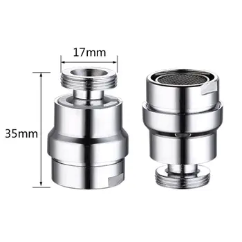 

Universal Swivel Faucet Aerator Water Saving Bubbler for Kitchen Basin Water Tap