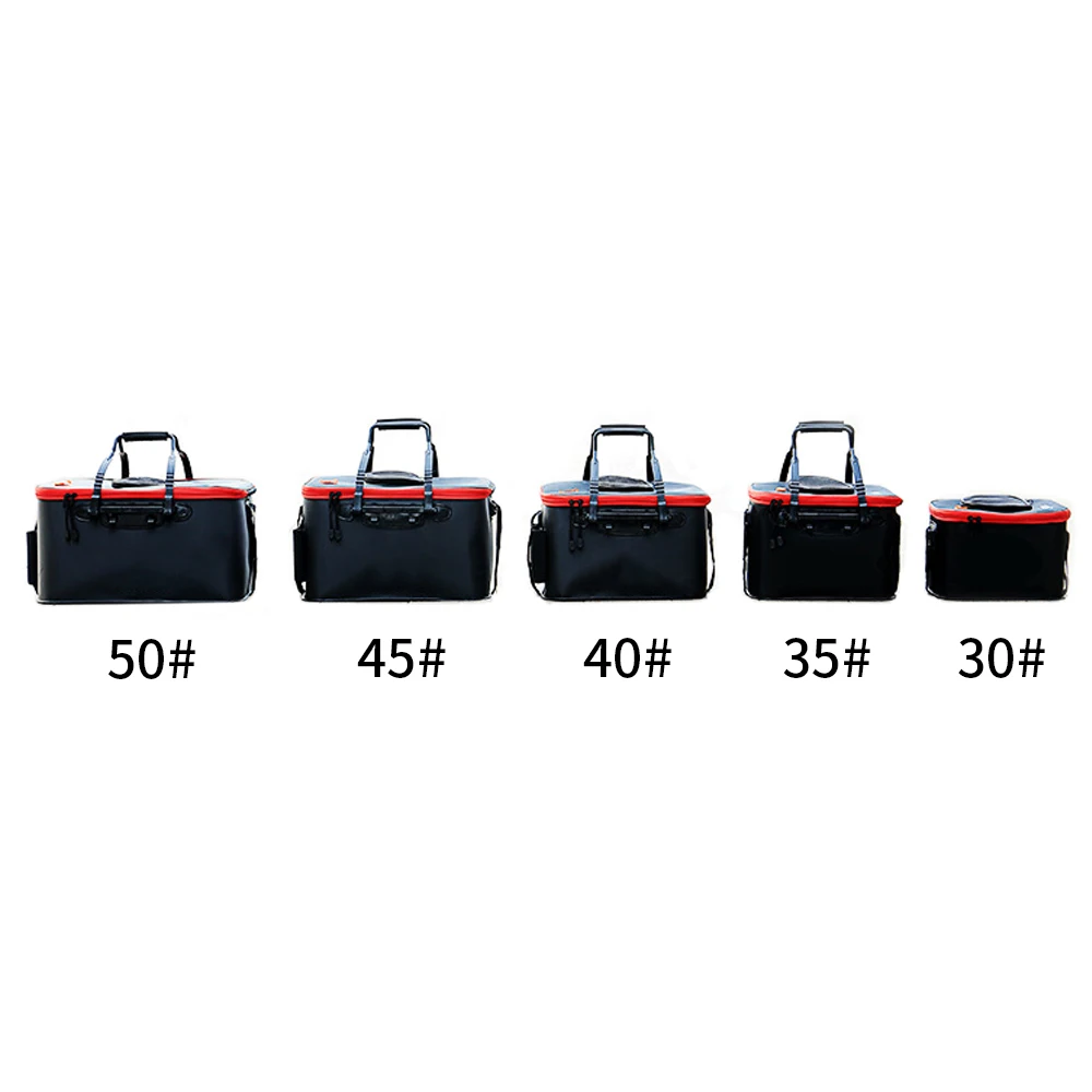 Seau De Pêche Pliable En EVA 4,5 L – Imperméable, Avec Bretelles Réglables – Pour Camping, Randonnée, Nettoyage Auto – Bleu - 8