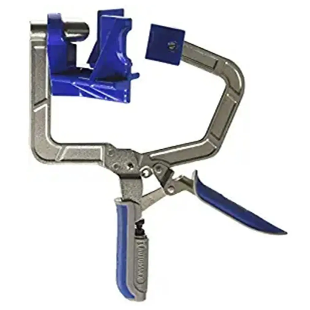 Auto Hole Puncher Adjustable Hole Puncher Right Angle Frame Fixed Hole Puncher Woodworking Corner Clamp