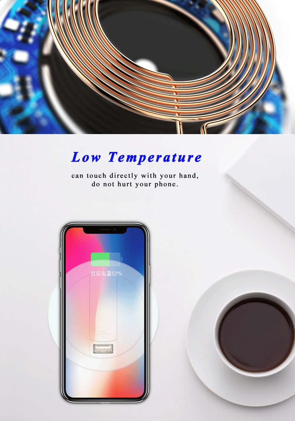 03Embed Desktop Charger Office Desk Wireless Fast Charger 