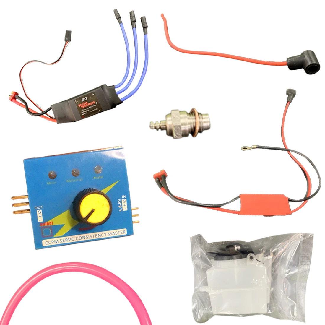 

Starting Kit For TOYAN Four Stroke Methanol Model Engine for TOYAN FS-S100、FS-S100A 、FS-S100G