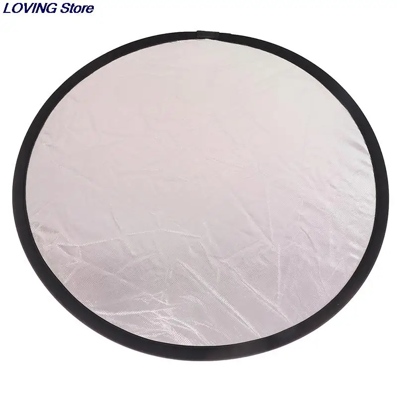 2in1 Gold and Silver Collapsible Light Reflector 24"/60cm With Stirage Bag For Photography photography reflector