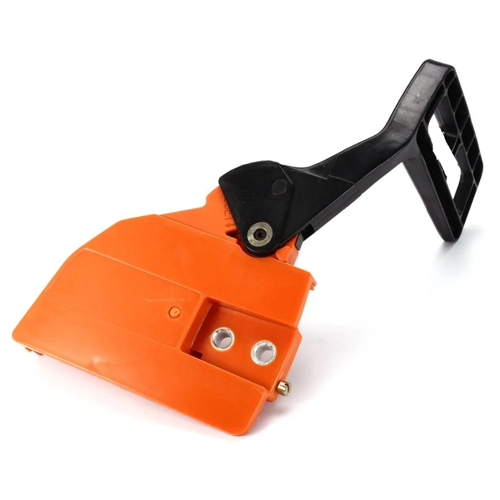 Тормоз бензопилы хускварна 137. Тормоз цепи хускварна 142. Тормоз для бензопилы husqvarna 137/142. Крышка тормоза бензопилы хускварна 142. Ручка тормоза husqvarna 365.