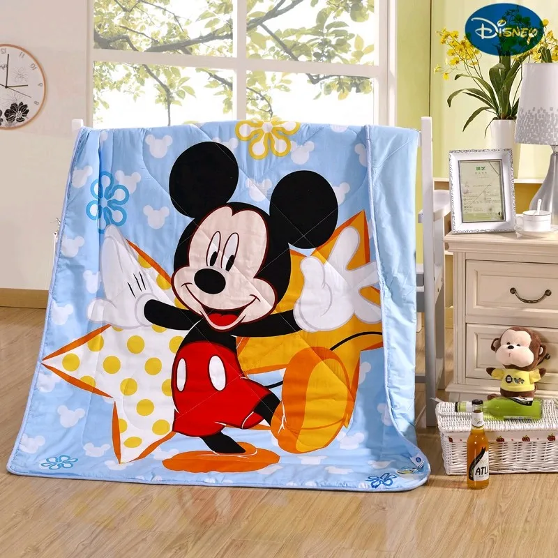 Tanie Disney Minnie Mickey Cartoon maluch dziecko letnia kołdra przedszkole wakacje